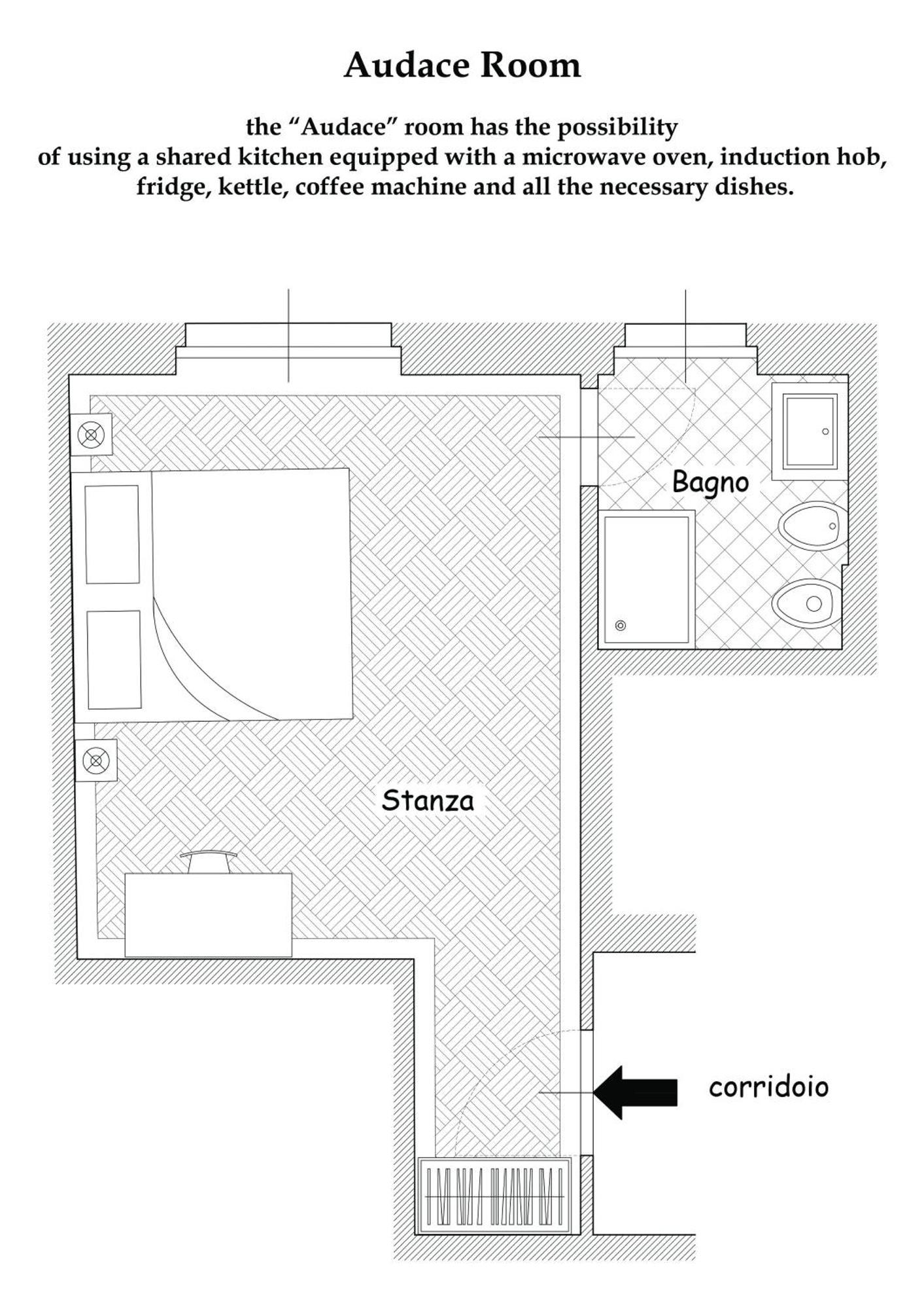 Garibaldino Rooms Триест Экстерьер фото